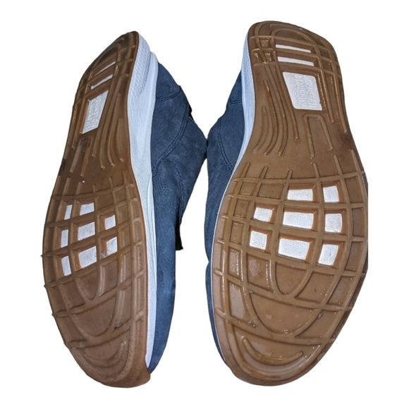 𝅺JOHNSTON and Murphy suede and leather sneakers Size 17 - Picture 3 of 5